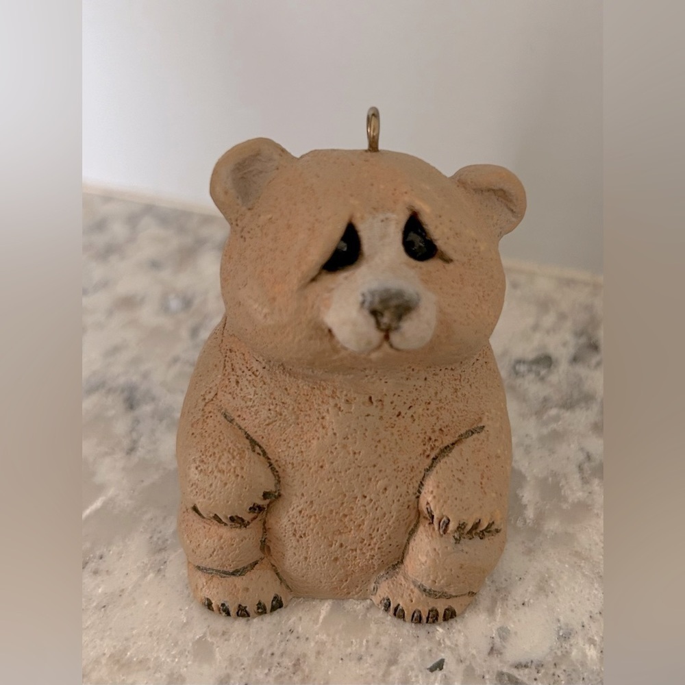 Hallmark Keepsake Lou Rankin Bear Ornament 1995